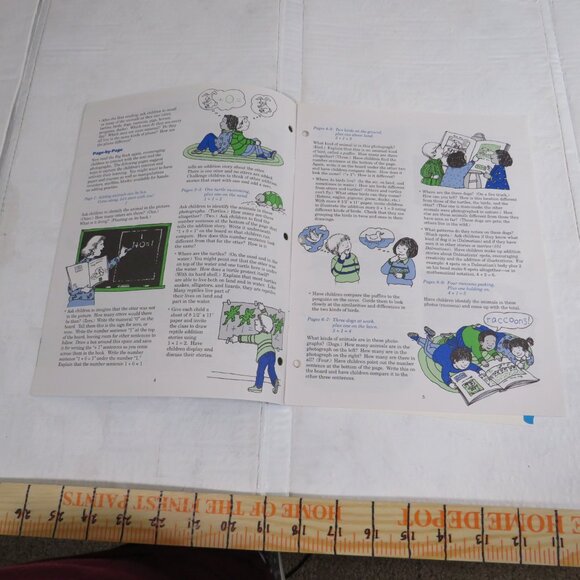 Adding Animals BIG BOOK (almost 2 feet tall) with teacher pages CLASSROOM SIZE - Picture 10 of 14